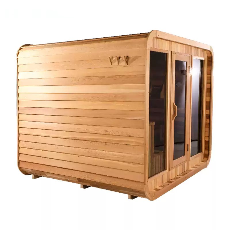 Sala de sauna de pedra vulcânica para 6 a 10 pessoas