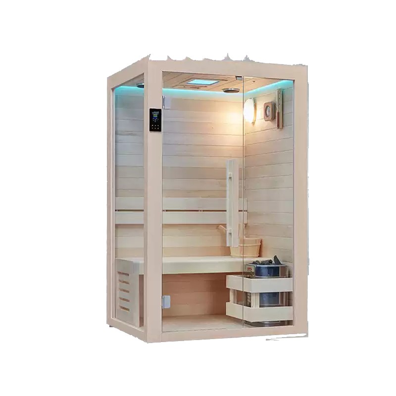 Sauna de pedra vulcânica para duas pessoas